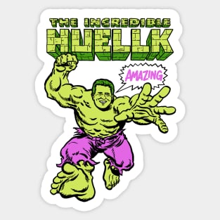 The Incredible Huellk Sticker